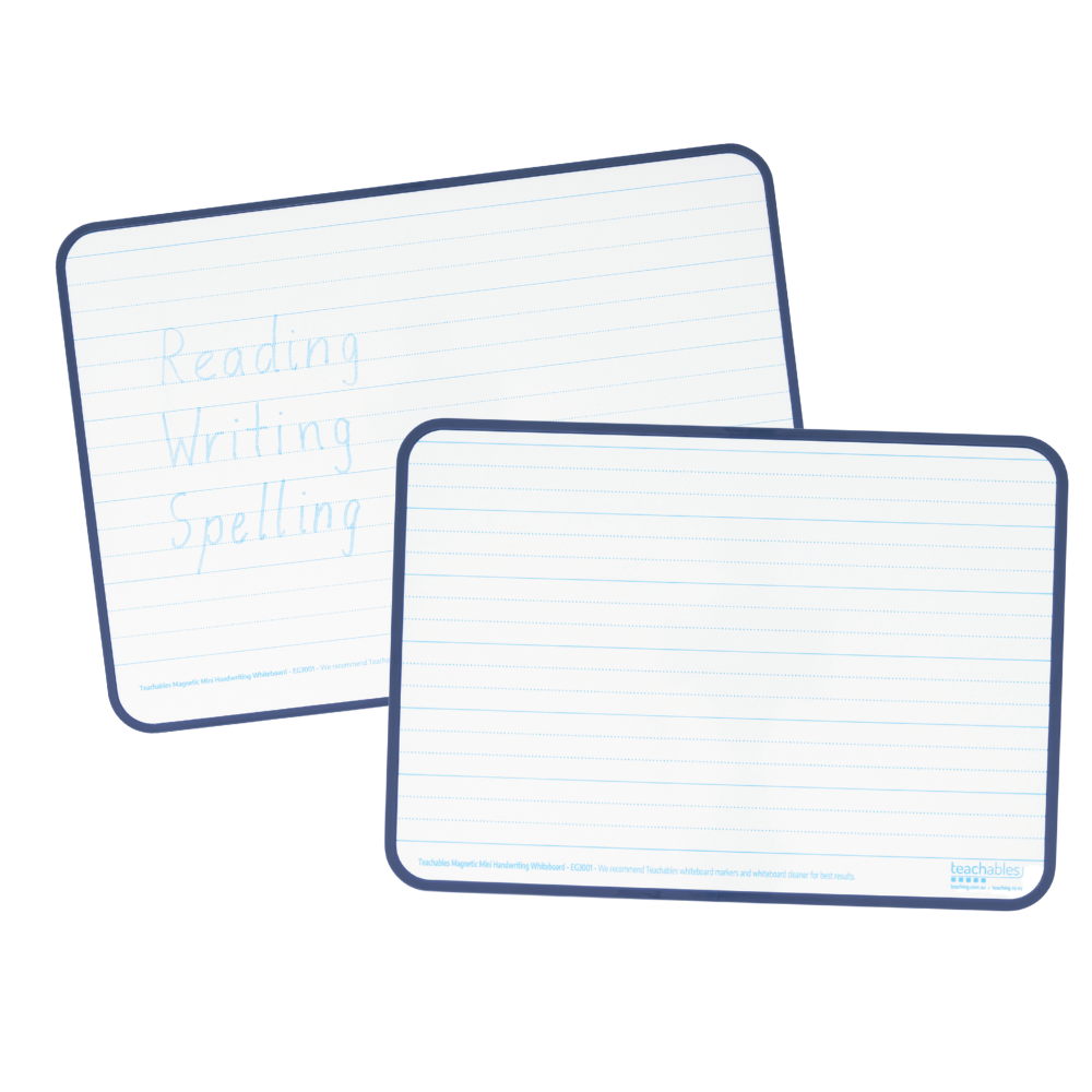 Dotted Thirds Lined Magnetic Whiteboards