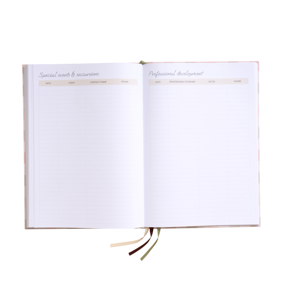 Elizabeth Richards Slimline Teacher Planner 2027 Bundle