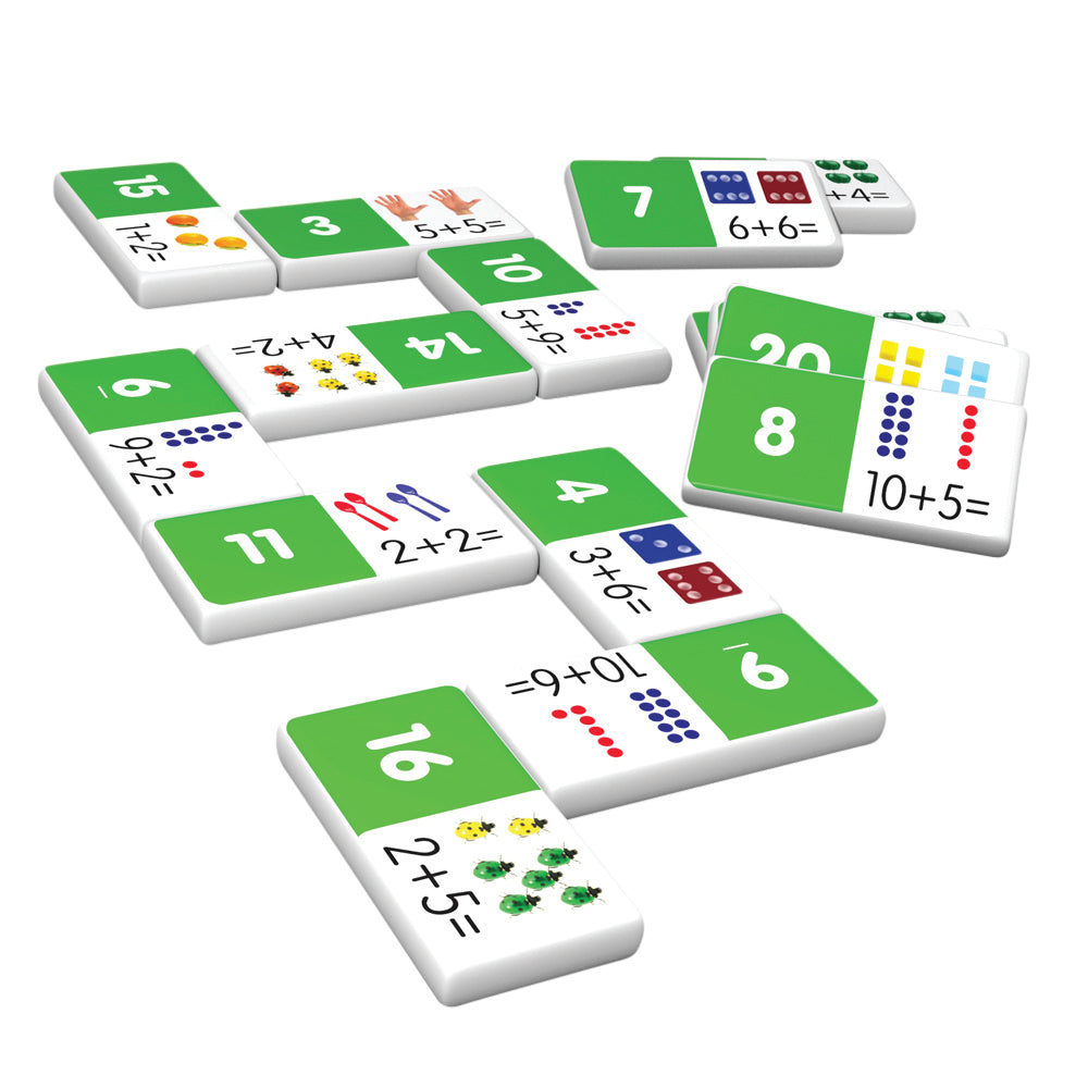 Addition Dominoes - Maths Operations Game