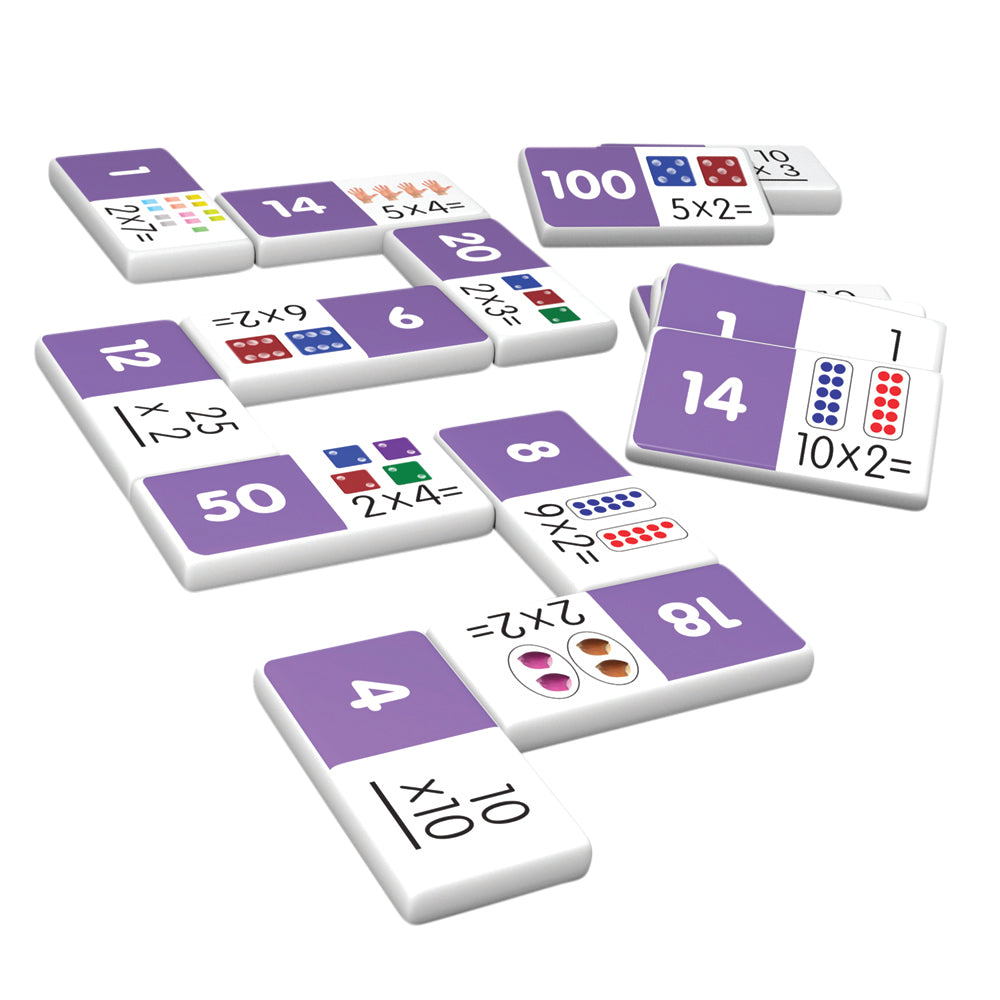 Multiplication Dominoes - Maths Operations Game