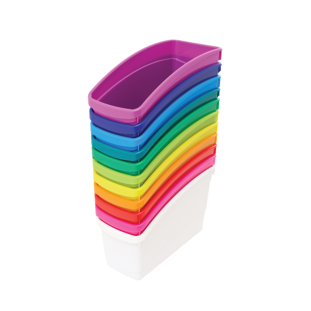 Plastic Book and Storage Tubs - Bulk Packs