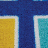 Colour Squares Placement Rug - 30 Squares