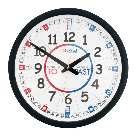 Easy Read Classroom Clock