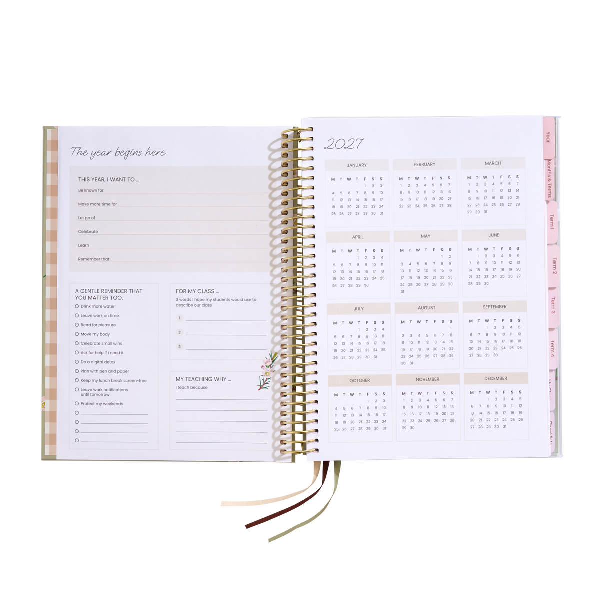 Elizabeth Richards Teacher Planner 2027