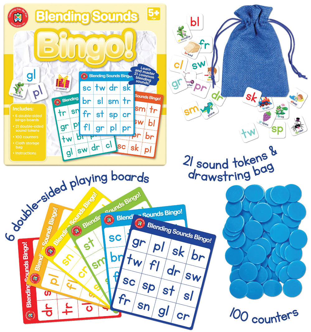 Blending Sounds Bingo