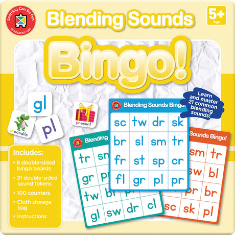 Blending Sounds Bingo