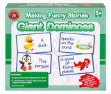 Making Funny Stories Giant Dominoes