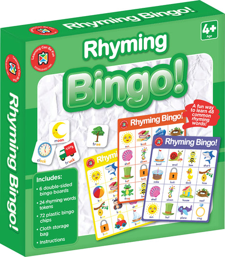 Rhyming Words Bingo
