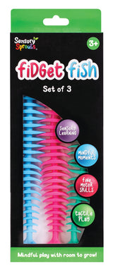 Sensory Sprouts Fidget Fish 3pk