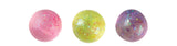 Sensory Sprouts Galaxy Glitter Balls - Pink Yellow Purple