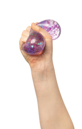 Sensory Sprouts Galaxy Glitter Balls - Pink Yellow Purple