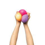 Sensory Sprouts Mindful Monster Balls - pink purple orange