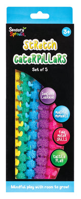Sensory Sprouts Stretch Caterpillars - Set of 5