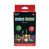 Sensory Sprouts Suction Shapes - Set of 20