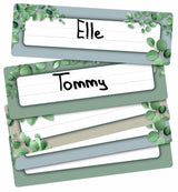 Eucalyptus Essentials Adhesive Name Plates - Pack of 30