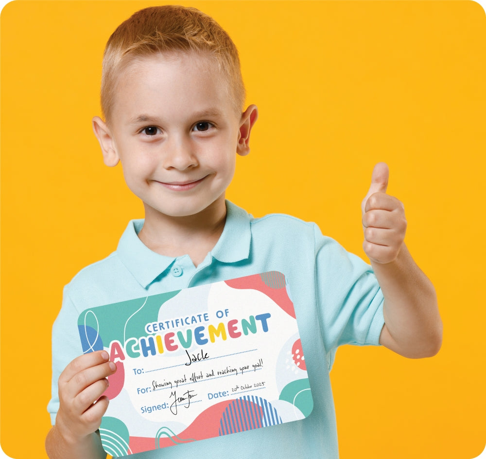 Growing Minds Achievement Certificates - Pack of 30