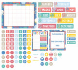 Growing Minds Calendar Bulletin Board Set