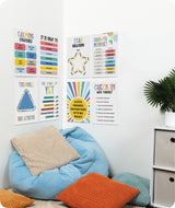 Growing Minds Calming Corner Poster - Set of 8