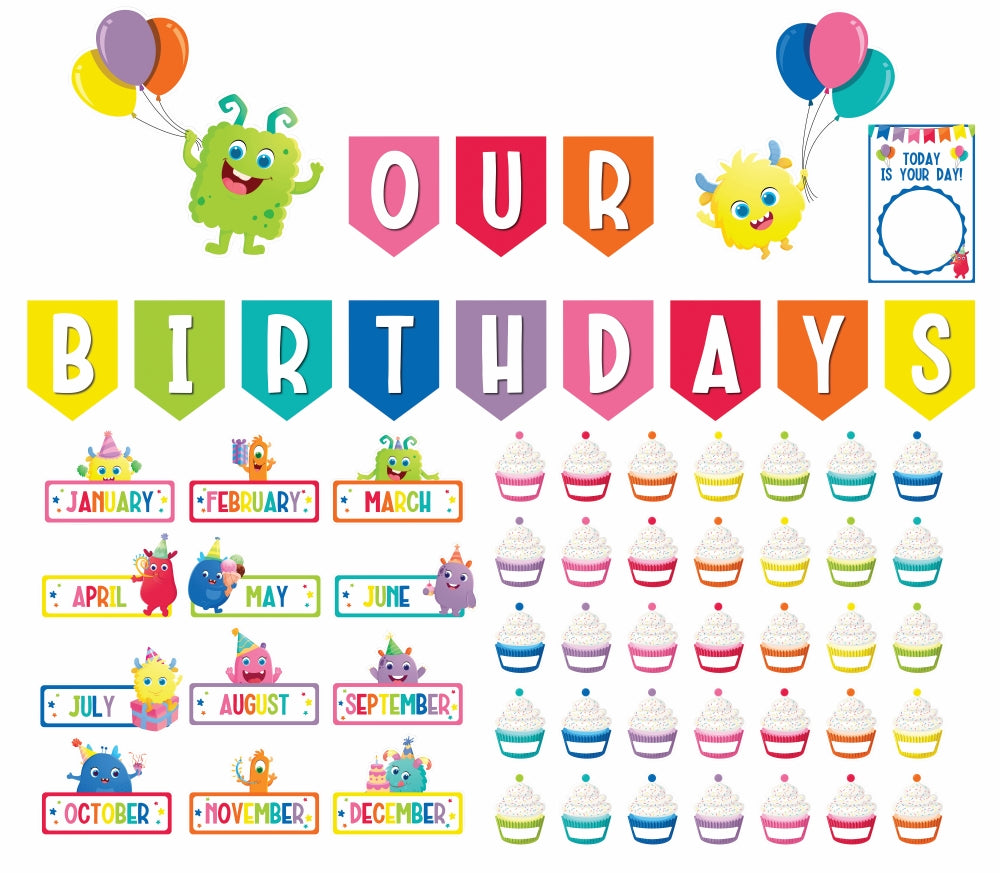 Giggle & Grow Birthday Bulletin Board Set