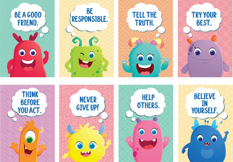 Giggle & Grow Character Traits Poster - Set of  8