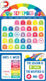 Giggle & Grow Magnetic Calendar Bulletin Board Set