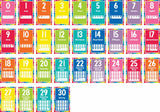 Giggle & Grow Number Card Bulletin Board Set