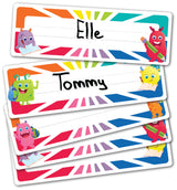 Giggle & Grow Adhesive Name Plates - Pack of 30