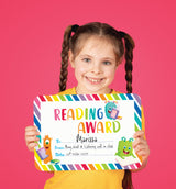 Giggle & Grow Reading Award Certificates - Pack of 30