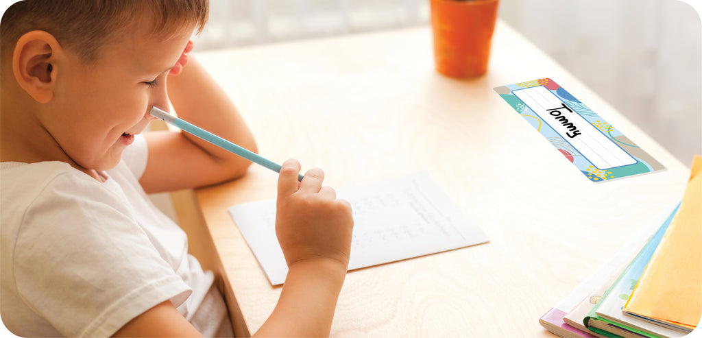 Growing Minds Adhesive Name Plates - Pack of 30