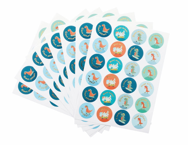 Roar-some Recognition Merit Stickers