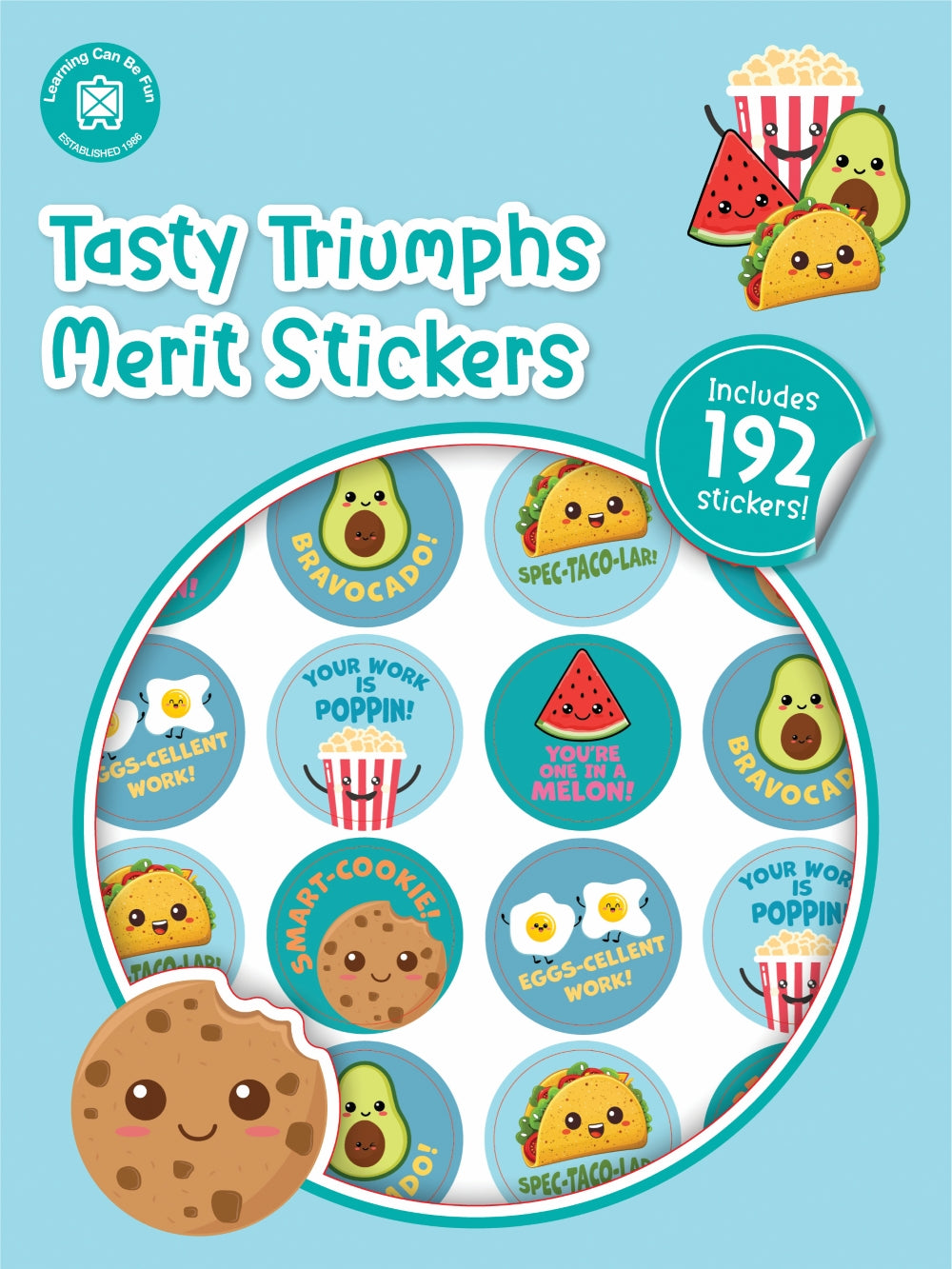 Tasty Triumphs Merit Stickers