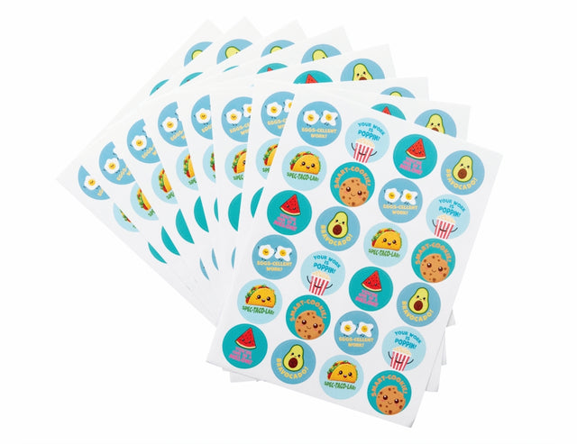 Tasty Triumphs Merit Stickers