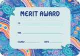 Ocean Country Merit Award Certificates - Pack of 30