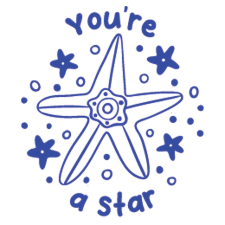 Ocean Country Starfish Merit Stamp