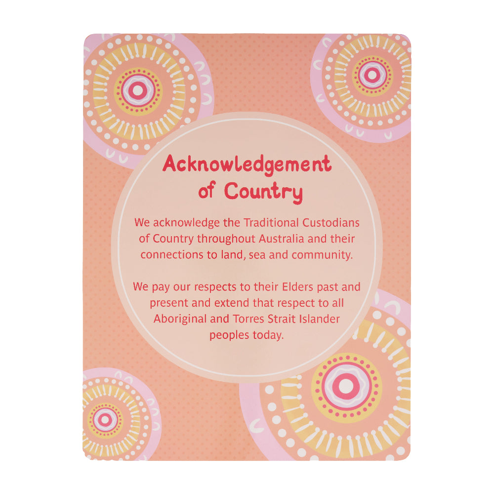 Sacred Country Acknowledgement of Country Poster