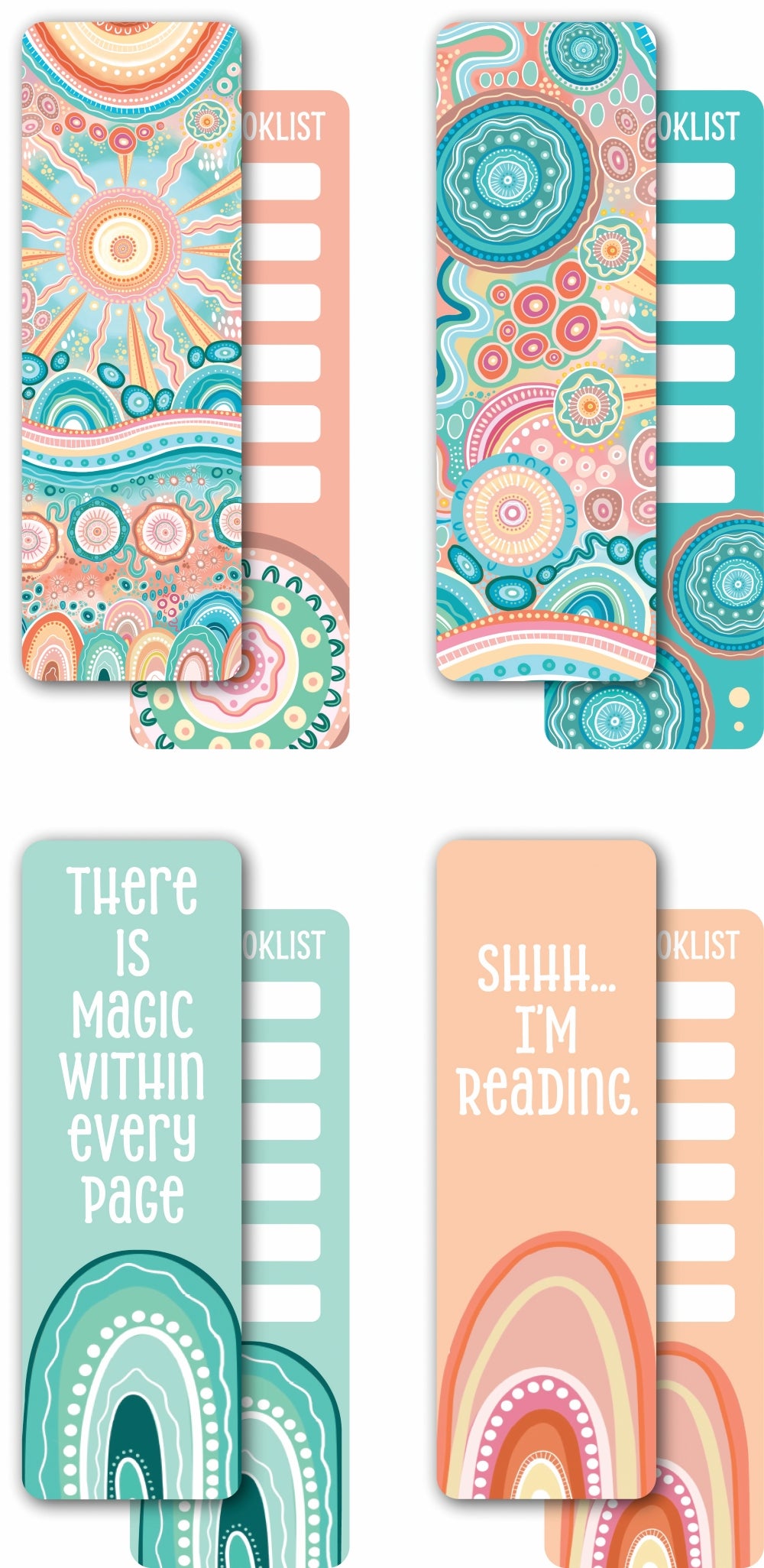 Sacred Country Bookmarks - Pack of 32