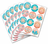 Sacred Country Foil Merit Stickers - Pack of 72