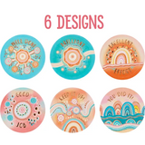 Sacred Country Foil Merit Stickers - Pack of 72
