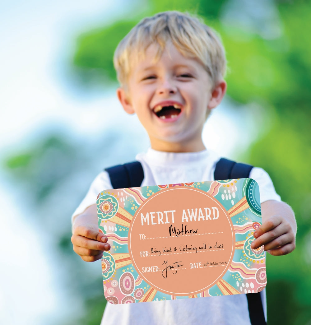 Sacred Country Merit Award Certificates - Pack of 30