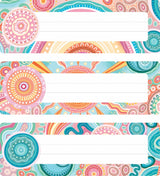 Sacred Country Adhesive Name Plates - Pack of 30