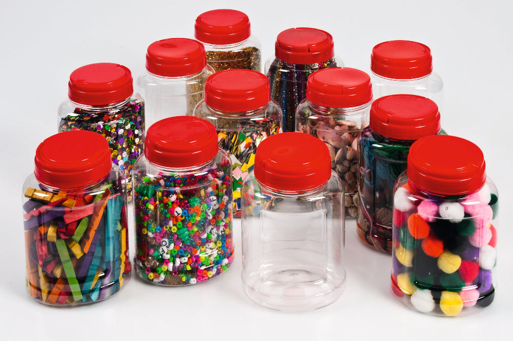 Handy Storage Containers 1 Litre - Pack of 12