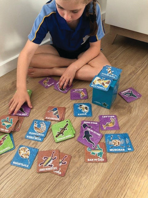 Aboriginal Animal Matching Cards