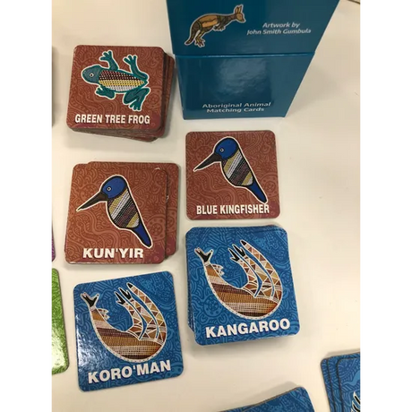 Aboriginal Animal Matching Cards