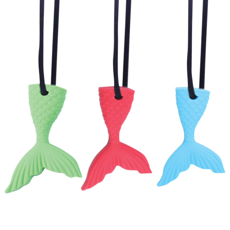 Silicone Chewable Necklace Set of 5