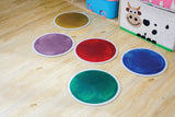Glitter Liquid Floor Tiles (40cm D) Set of 10
