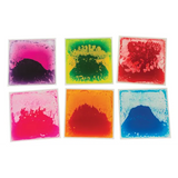 Sensory Liquid Floor Tiles - Square 30 cm - Pack of 6
