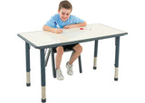 Ergerite Whiteboard Rectangular Table -52-74H