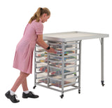 Ergerite - STEM & Robotics Standing Table & Trays