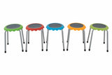 Ergerite Stackable Stools (Set of 5)