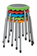 Ergerite Stackable Stools (Set of 5)